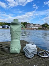 Folding  silicon Water Bottle