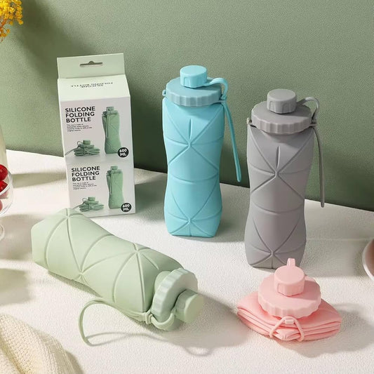 Folding  silicon Water Bottle